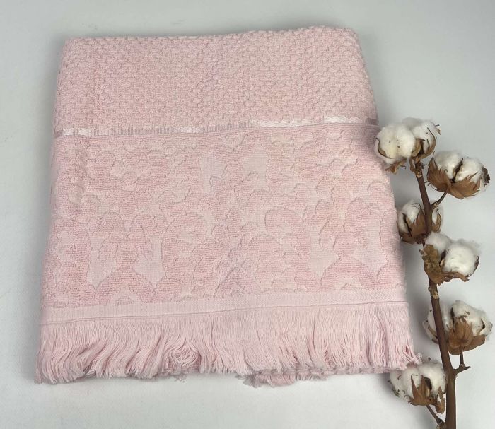 Рушник Philippus Lux Cotton 70x140 Velowis Рожевий(Е837)