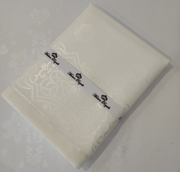 Скатертина тефлон PVS Maison Royale 160*220 Hafsa White