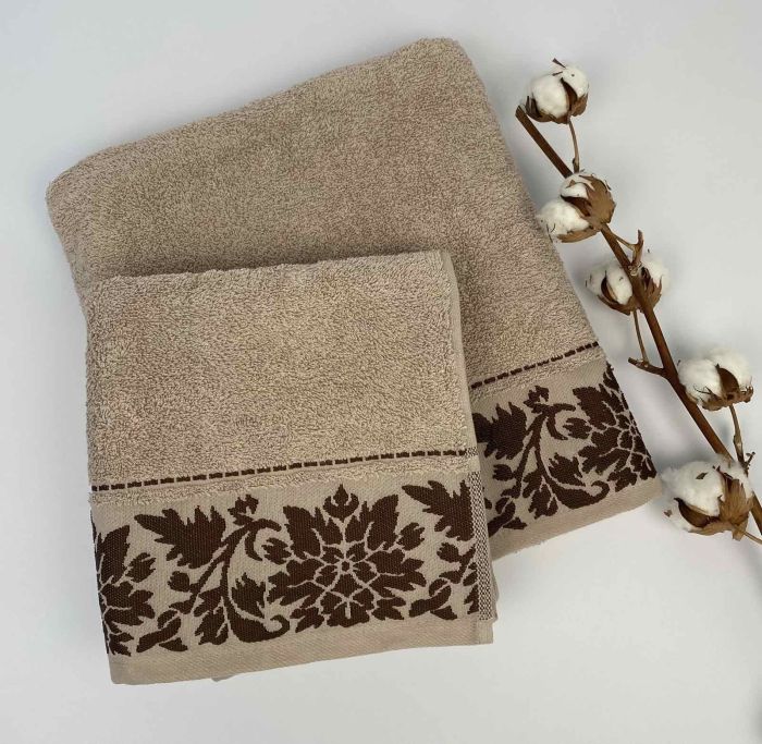 Набір рушників Cottonize 2 шт cod 105 Beige
