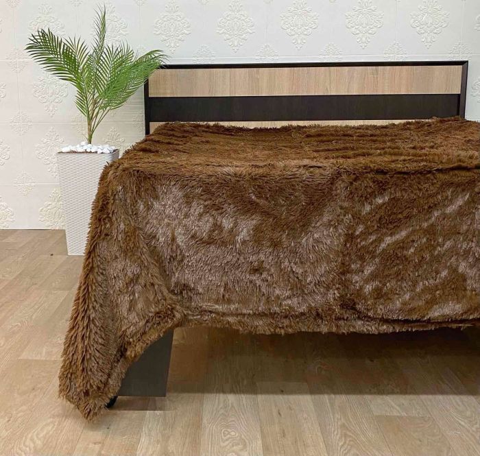 Покривало травка 220х240 Brown (600)