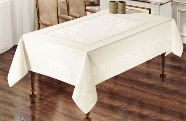 Скатертина Sagol тефлон 160x350 Sgl-003 Cream
