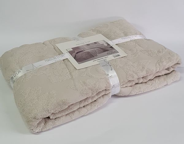 Покривало Maison D'or махрове Sanda 160х240 Beige