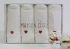 Рушники Maison D'or 4шт Micro Love Set White - Red