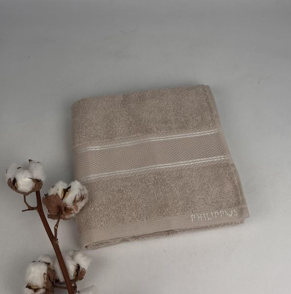 Рушник Philippus Collesium Cotton 50х90 Soft  Бежевий(ЕA071)