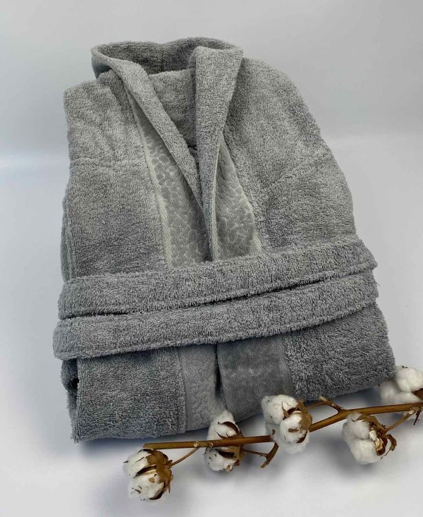 Халат Cottonize cod703 Grey S