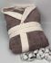 Халат Cottonize cod800 Brown-White L