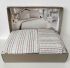 Покривало My Bed Жакард 240x260 з наволочками Gizgili Grey