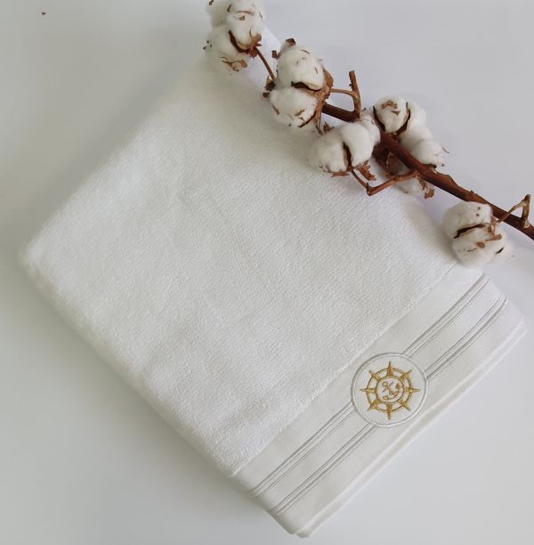 Рушник Maison D'or Elegance Marine 85x150 White