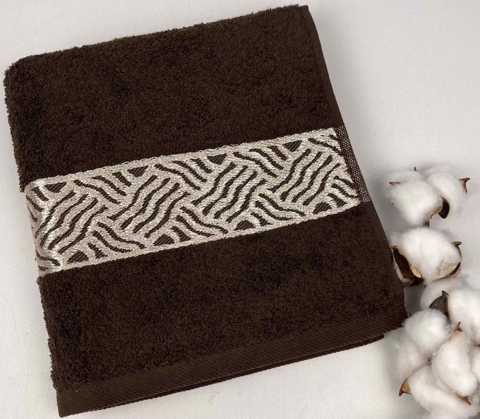 Рушник Bridge Collection 50x90 Model-5 Brown