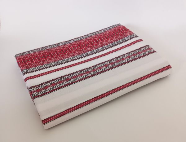 Скатертина Едельвіка 200х145 Коттон Red 056/00-3-01