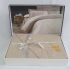Постільна білизна Saheser Jacquard Vip Satin 200X220 Lucio Bej