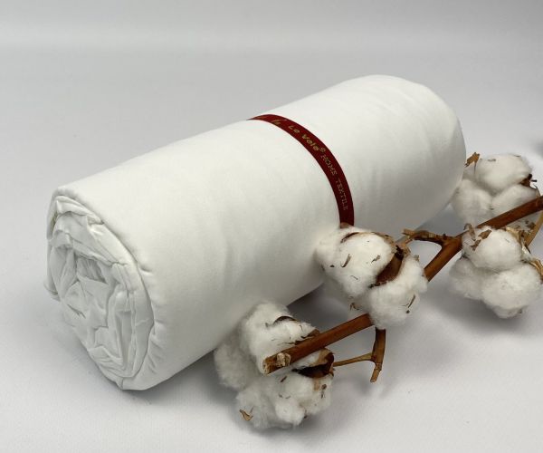 Простирадло на резинці ролик Le Vele 160x200 + наволочки White