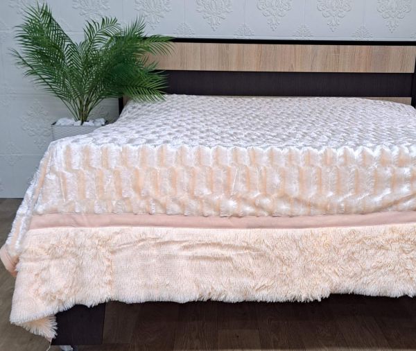 Покривало норка 220х240 Light  Peach (510)