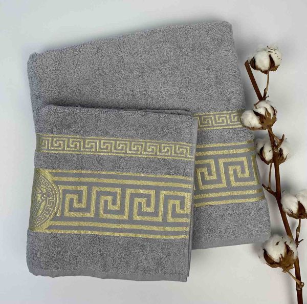 Набір рушників Cottonize 2 шт cod307 Grey