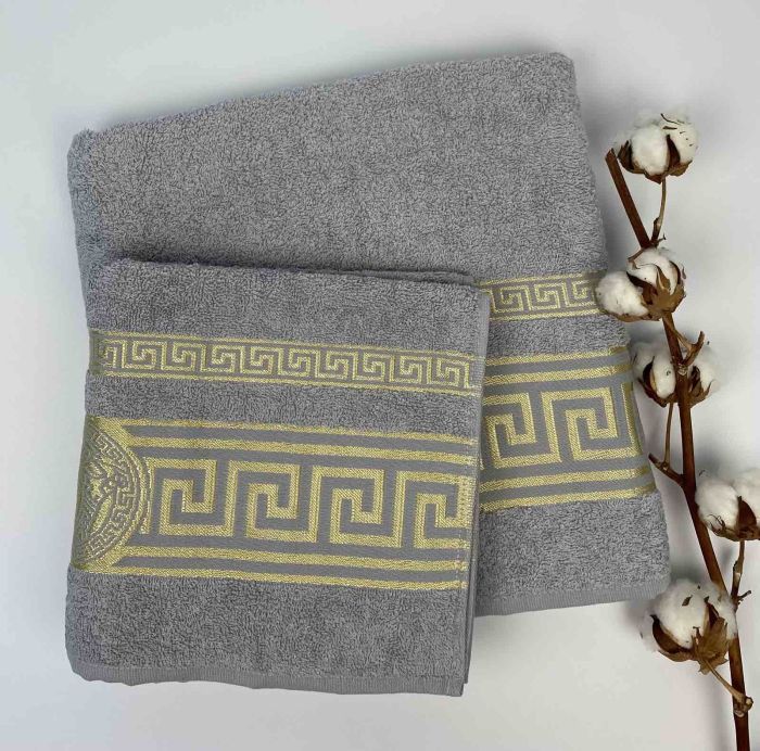 Набір рушників Cottonize 2 шт cod307 Grey