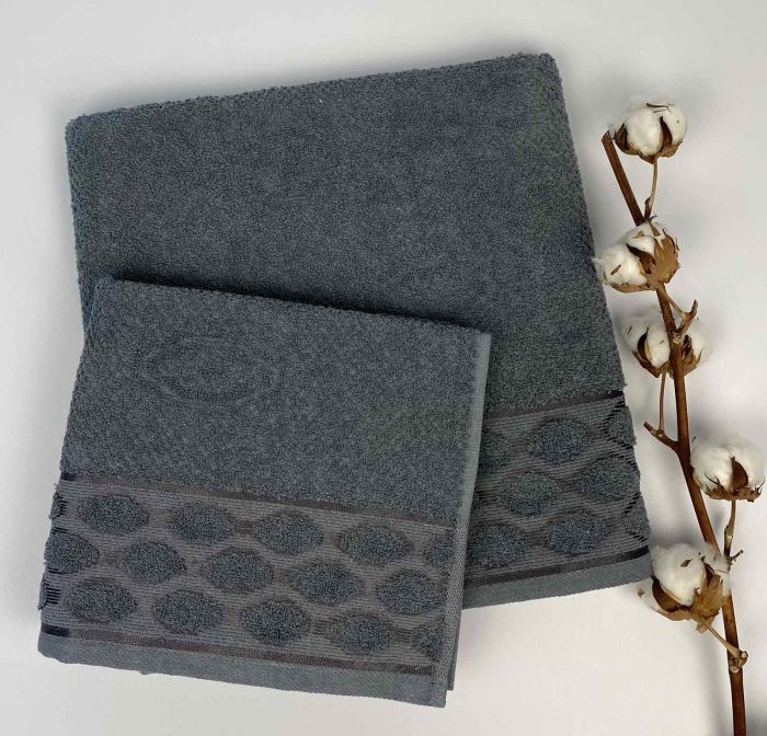 Набір рушників Cottonize 2 шт cod145 Black