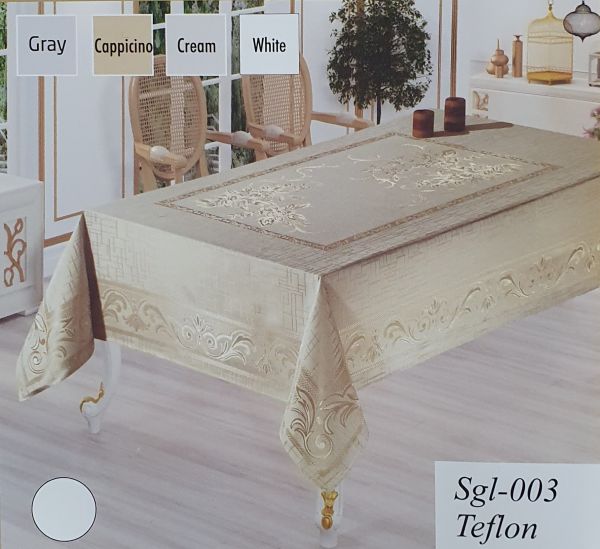 Скатертина Sagol тефлон 160x220 Sgl-003 Cappucino