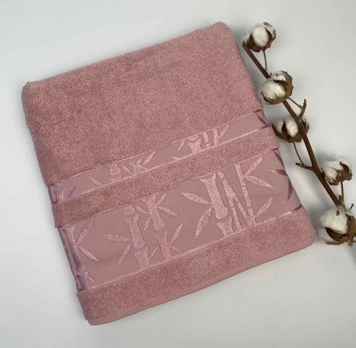 Рушник 70x140 Bamboo-2 Dirty- Pink