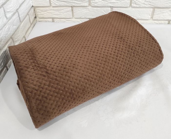 Покривало велюрове Model-7 220x240 Brown