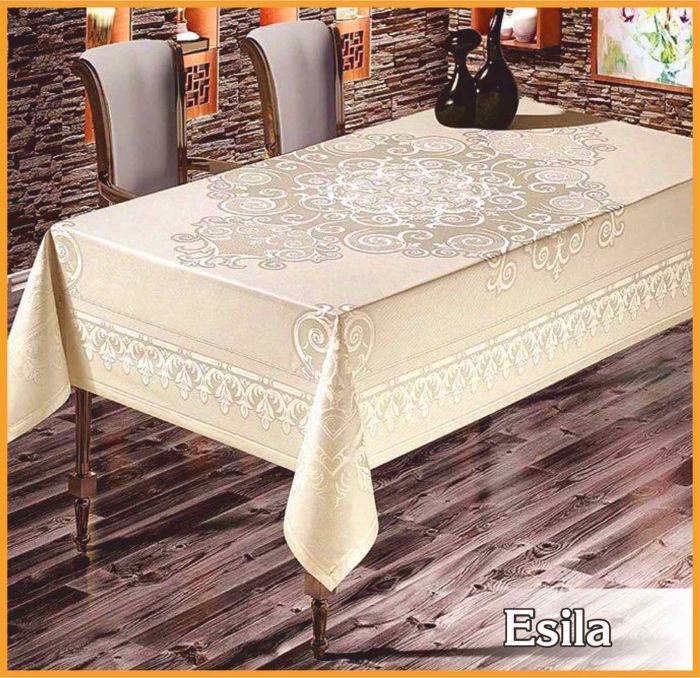 Скатертина тефлон Maison Royale 160*220 Esila Cappucino