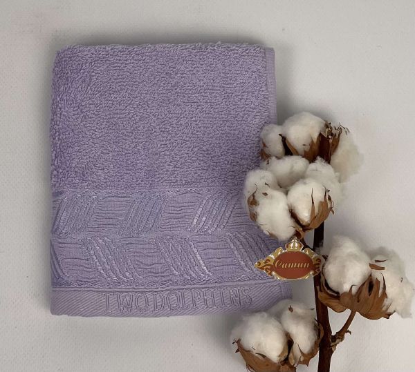Рушник Two Dolphins Vip Cotton 30х50 Atlas Ліловий(А154)