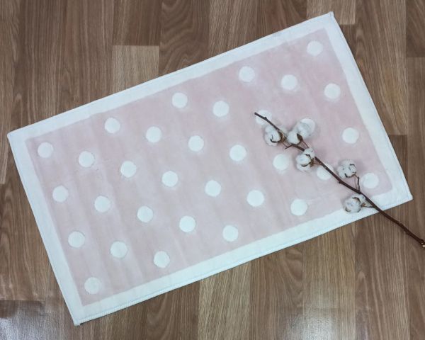 Килимок Set Maison D'or Barnella 60x100 Puantiye-Pudra