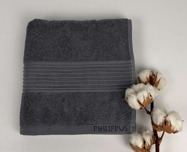 Рушник Philippus Collesium Cotton 50x90 Lora Антрацит(ЕА73)