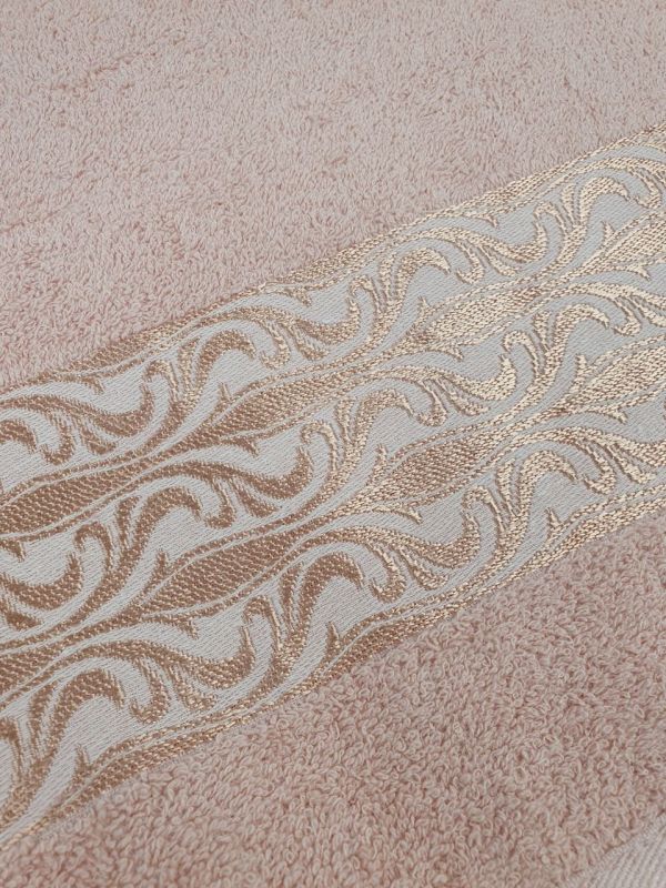 Рушник Philippus Moss Cotton 50x90 Mary Персиковий (A555)