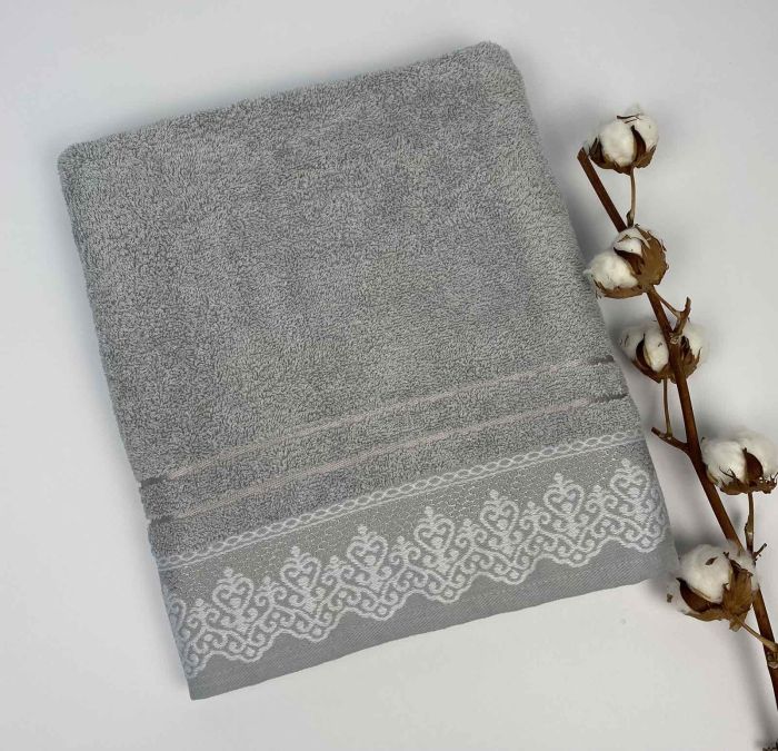 Рушник Cottonize 70х140 cod148 Grey