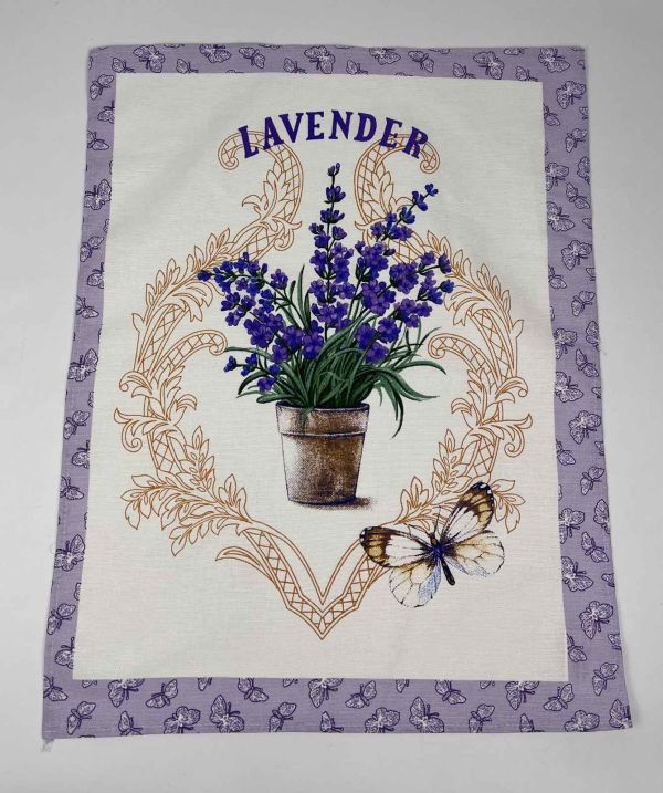Рушник кухонний вафельний "Lavender" 60х50