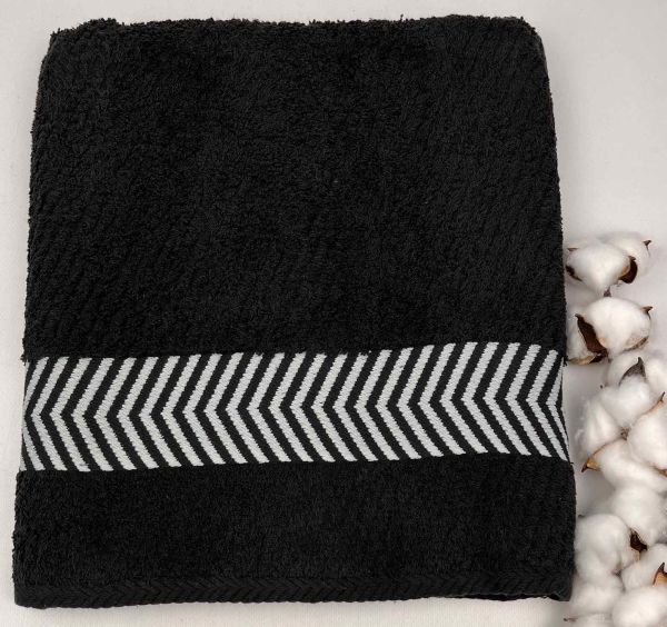 Рушник Cottonize 70х140 cod411 Black
