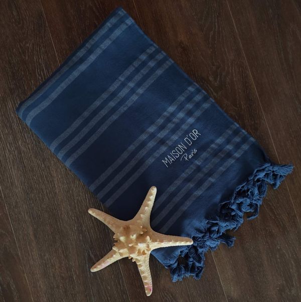 Рушник Maison D'or Violetta 100x200 Navy