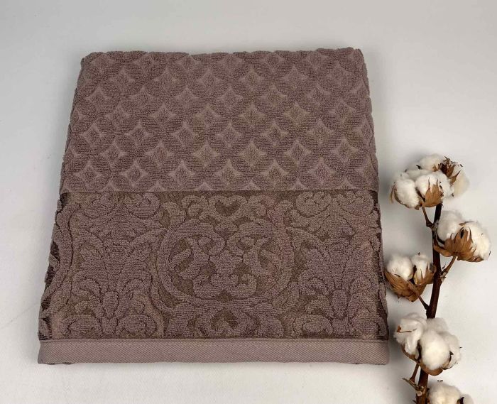 Рушник Philippus Lux Cotton 70х140 Denise Фіолетовий(Е838)
