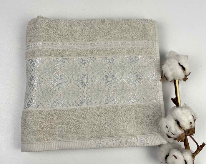 Рушник Two Dolphins Classic Cotton 50х90 Thema Кремовий(A106)