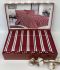 Постільна білизна Maison D'or сатин 200х220 Revan Loire Linens Red