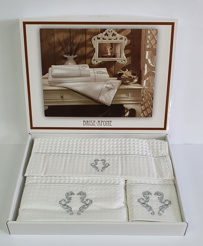 Рушники Maison D'or 3шт Brise Apone White