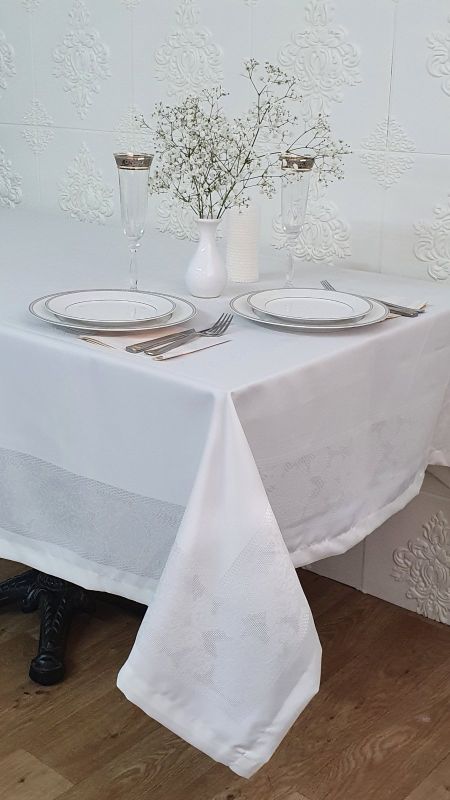 Скатертина тефлонова Maison Royale 140х180 Jumbo Krem PVS