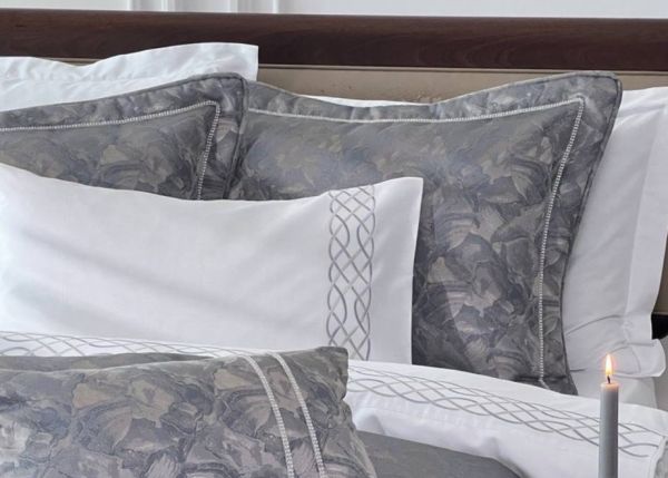 Постільна білизна Pepper Home 200x220 Christine White-blue