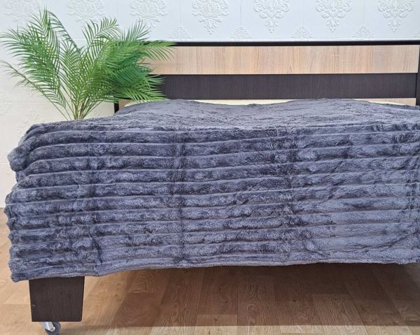 Покривало велюр 150х200 Anthracite (1306)