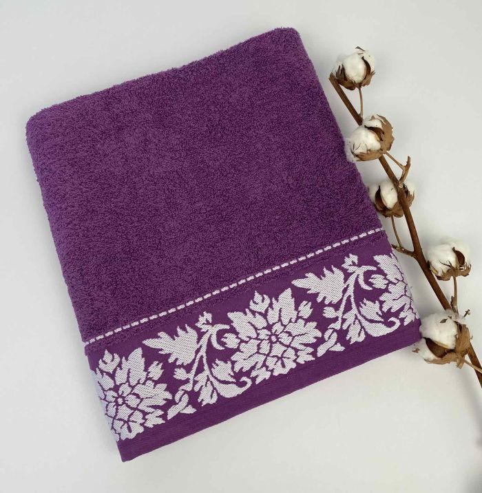 Рушник Cottonize 70х140 cod105 Purple