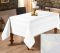 Скатертина Sagol тефлон 160x350 St-052 White + 10 серветок *