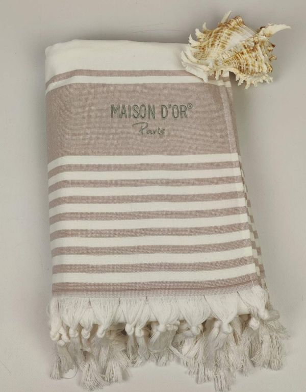 Рушник Maison D'or Primavera 100x200 White-Lilac