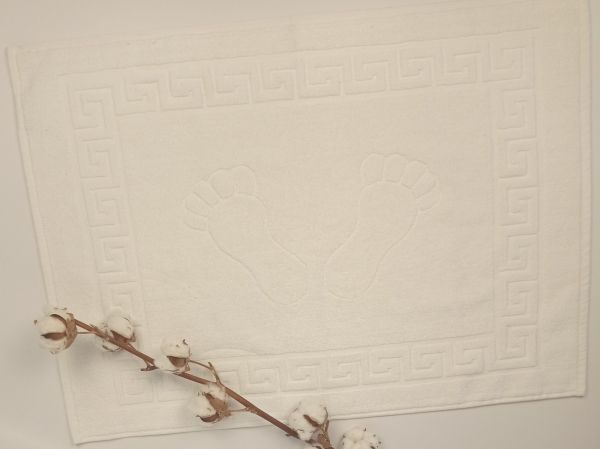 Рушник-коврик для ніг Cottonize 50х70 White