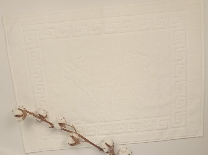 Рушник-коврик для ніг Cottonize 50х70 White