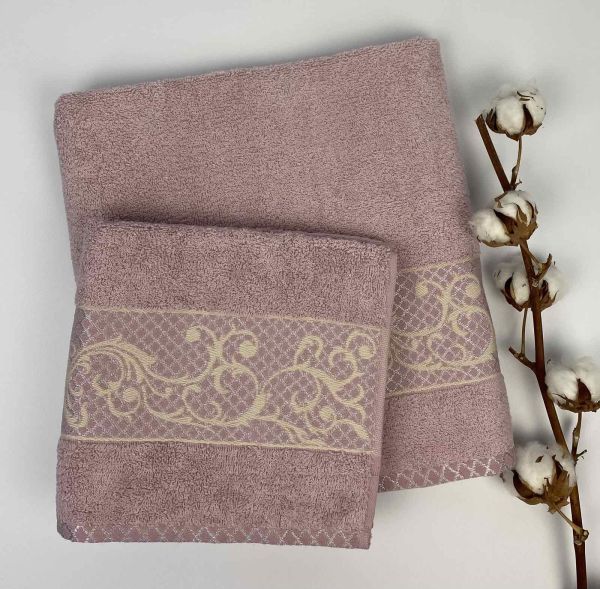 Набір рушників Cottonize 2 шт cod128 Pink