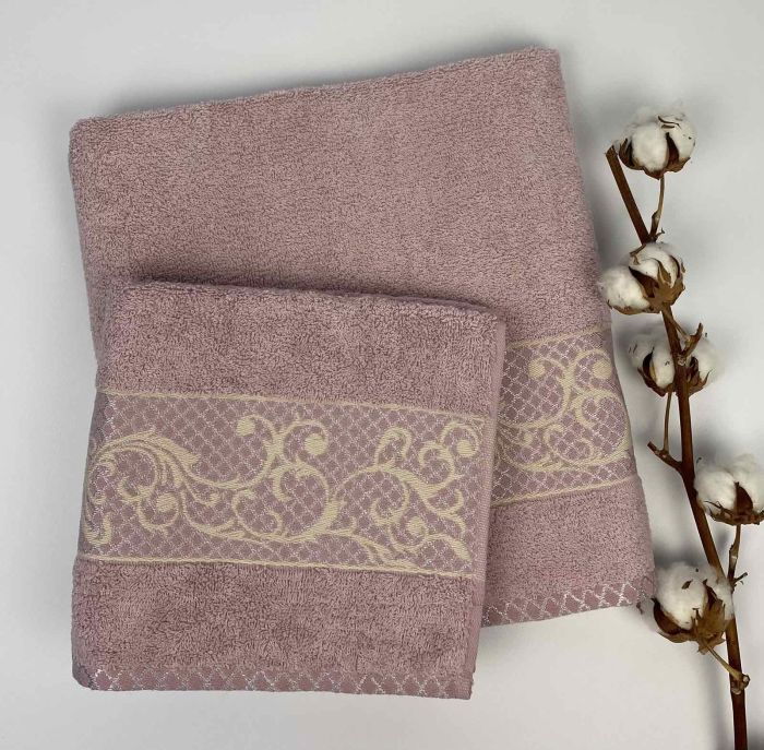 Набір рушників Cottonize 2 шт cod128 Pink