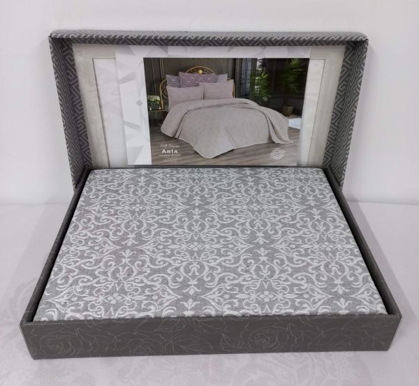 Покривало My Bed Soft Serie 240x260 з наволочками Aria Gri
