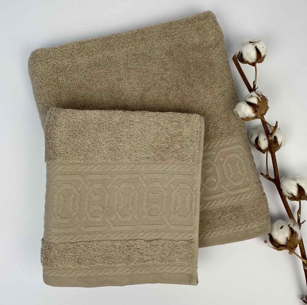 Набір рушників Cottonize 2 шт cod122 Beige
