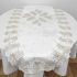 Доріжка велюрова Acme з мереживом 70*160 Vefa Cream-Gold