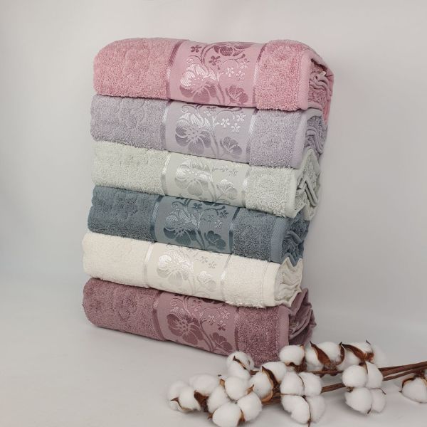 Набір рушників Philippus Platinum Cotton 70x140 Elina (А295)
